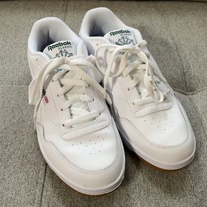 White Reebok Classic Tennis Shoes